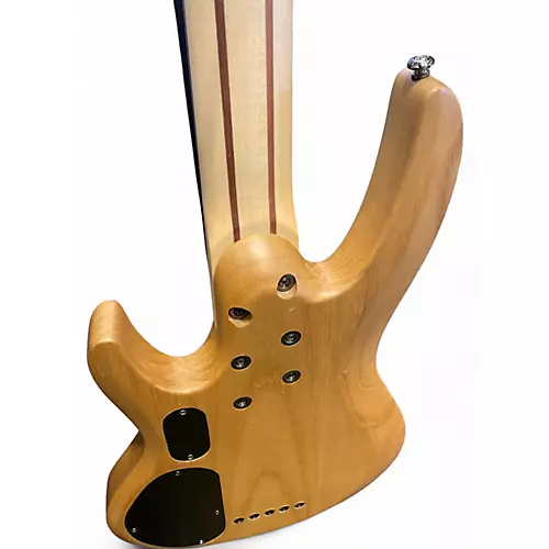 Used ESP LTD B205SM 5 String Natural Electric Bass Guitar Natural