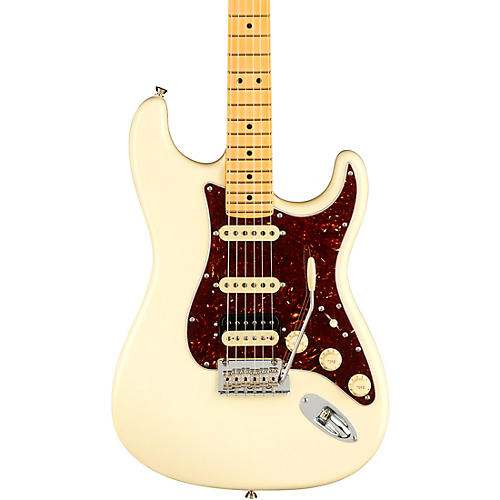 Fender American Professional II Stratocaster HSS Maple Fingerboard Electric Guitar Olympic White