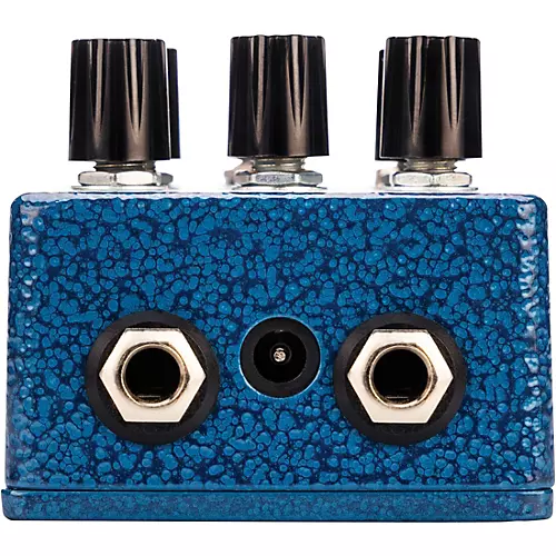 EarthQuaker Devices Zoar Dynamic Audio Grinder Distortion Effects Pedal Blue and White