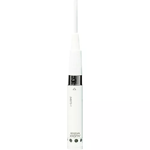 Audix M1255B Miniturized High Output Condenser Microphone for Distance Miking Supercardioid White