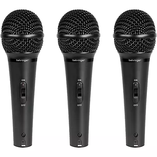 Behringer Ultravoice XM1800S Microphone 3-Pack
