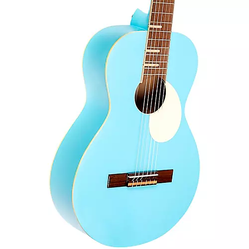 Ortega Gaucho Parlor Classical Guitar Orange