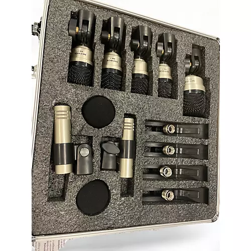 Used Neweer DYNAMIC WIRED DRUM MIC SET Drum Microphone