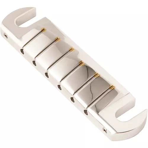 PRS Machined PRS Stoptail, Unplated Polished Aluminum Satin Aluminum