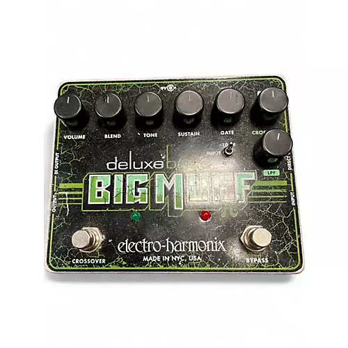 Used Electro-Harmonix Deluxe Bass Big Muff Distortion Bass Effect Pedal