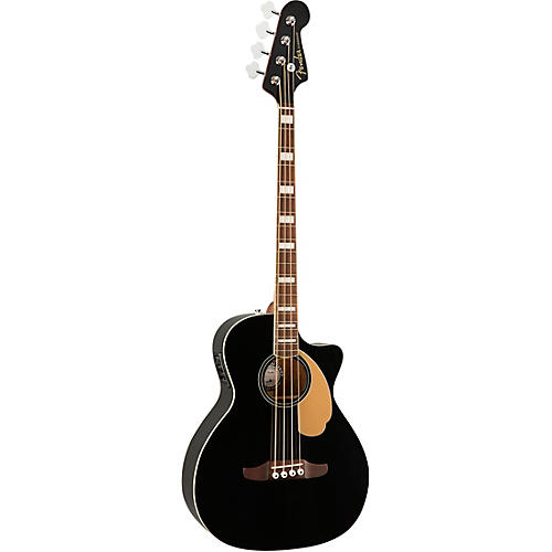 Fender Kingman V2 Acoustic-Electric Bass Black
