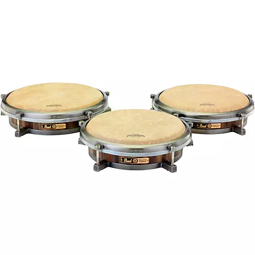 Pearl Pearl Travel Conga 11.75 in. Caramel Brown
