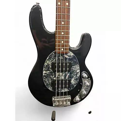 Used Ernie Ball Music Man STINGRAY 3 EQ HH Graphite Pearl Electric Bass Guitar Graphite Pearl