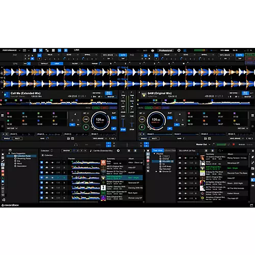 AlphaTheta DDJ-GRV6 Performance DJ Controller With Groove Circuit for rekordbox and Serato Black