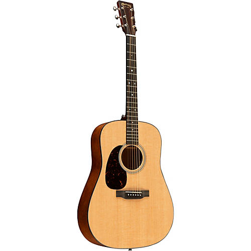 Martin D-16E 16 Series Mahogany Left-Handed Dreadnought Acoustic-Electric Guitar Natural