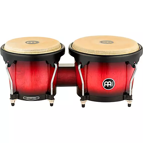 MEINL Headliner Series Wood Bongos Wine Red Burst