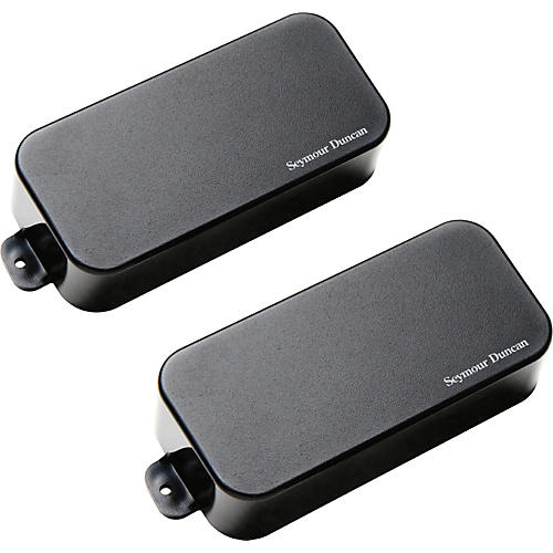 Seymour Duncan AHB-1s Blackouts Phase 1 7-String Active Humbucker Neck and Bridge Pickup Set Black