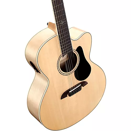 Alvarez AJ80CE 12-String Jumbo Acoustic-Electric Guitar Natural