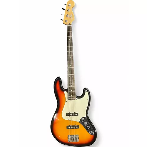 Used Fender Standard Jazz Bass 2 Color Sunbursta Electric Bass Guitar 2 Color Sunbursta