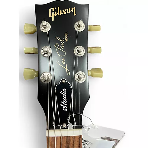 Used Gibson Les Paul Studio Red Solid Body Electric Guitar Red