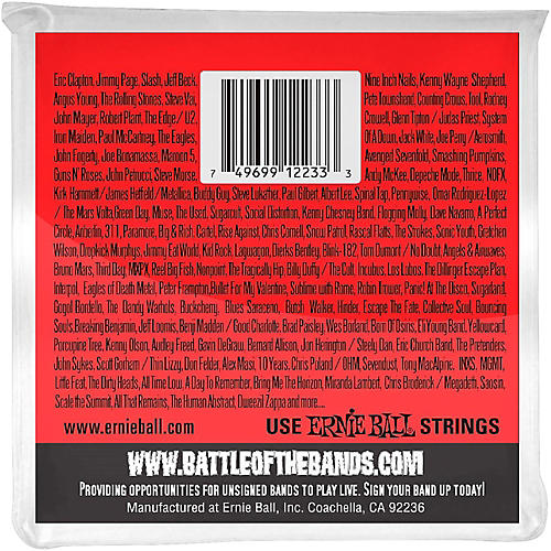 Ernie Ball 2233 Nickel 12-String Light Electric Guitar Strings