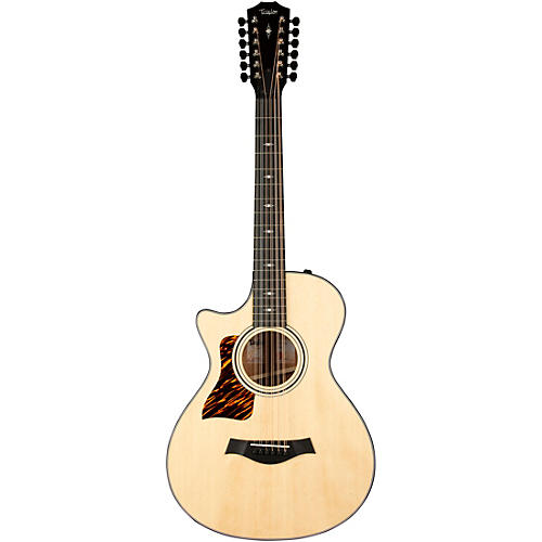 Taylor 352ce 12-Fret 12-String Left-Handed Grand Concert Acoustic-Electric Guitar Natural