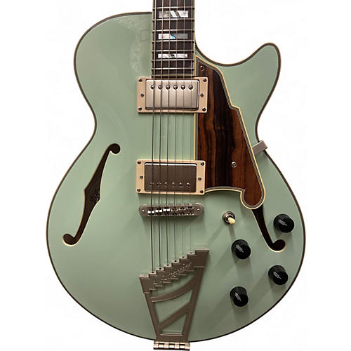 Used D'Angelico DELUXE SS LTD ED Sage Hollow Body Electric Guitar Sage