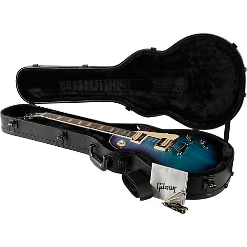 Gibson Les Paul Traditional Pro V AAA Flame Top Electric Guitar Dark Purple Burst