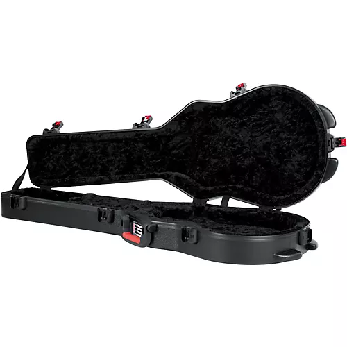 Gator TSA ATA Molded Gibson Les Paul Guitar Case Black Black
