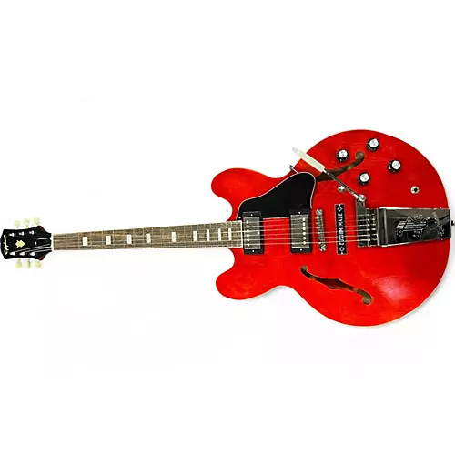 Used 2022 Epiphone JOE BONAMASSA 1962 ES 335 RED Hollow Body Electric Guitar RED
