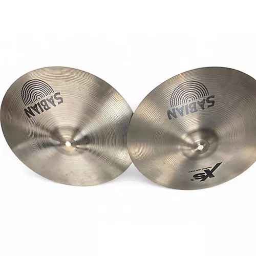 Used SABIAN 14in XS20 MEDIUM HATS Cymbal 33