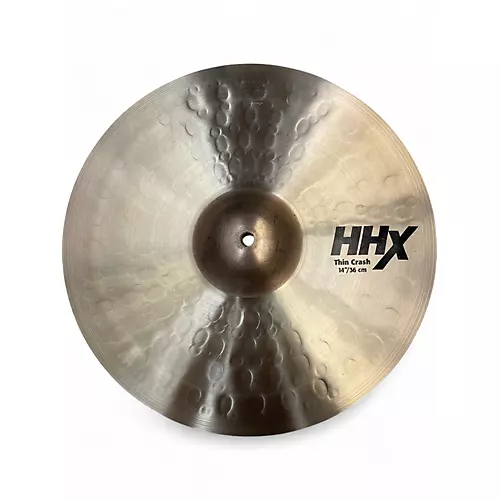 Used SABIAN 14in HHX Thin Crash Cymbal 33