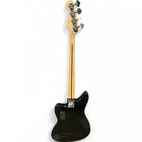 Used Squier Jaguar Bass Black Electric Bass Guitar Black