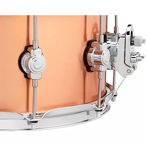 DW DW Performance Series 1 mm Polished Copper Snare Drum 14 x 6.5 in.