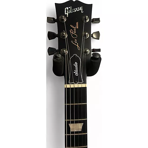 Used Gibson Les Paul Studio Cherry Solid Body Electric Guitar Cherry