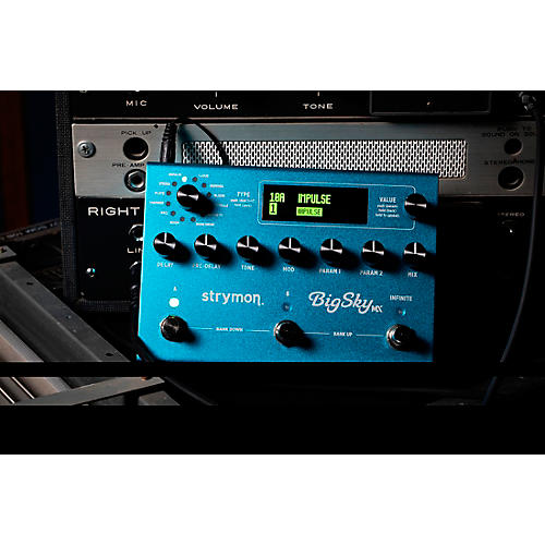 Strymon BigSky MX Reverb Workstation Effects Pedal Blue