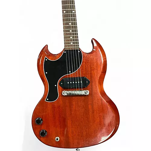 Used Gibson SG Junior Cherry Solid Body Electric Guitar Cherry