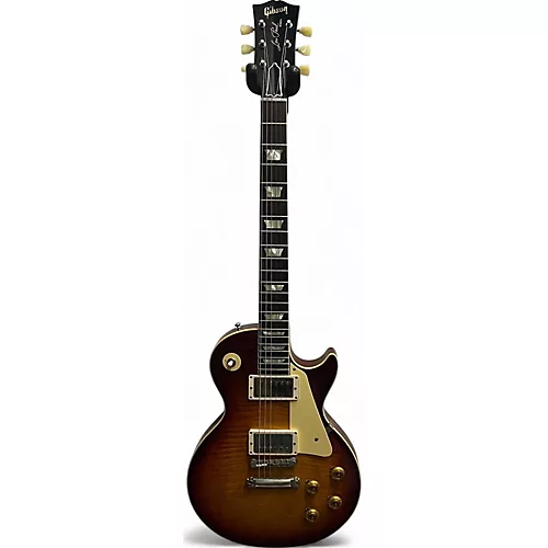 Used Gibson 1959 Reissue Murphy Aged Les Paul Heritage Cherry Solid Body Electric Guitar Heritage Cherry