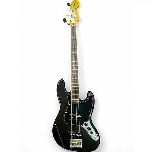 Used Fender Modern Player Jazz Bass Black Electric Bass Guitar Black