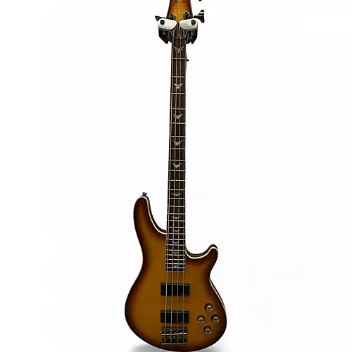 Used Schecter Guitar Research Omen Extreme 4 String Vintage Sunburst Electric Bass Guitar Vintage Sunburst
