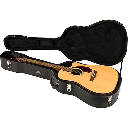 Fender CD-140SCE Dreadnought Acoustic-Electric Guitar With Case Natural