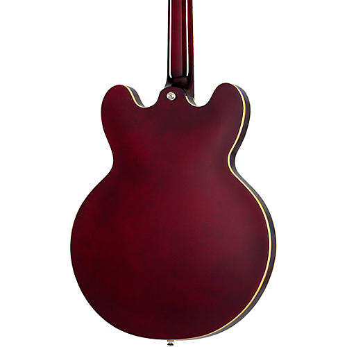 Epiphone Noel Gallagher Riviera Semi-Hollow Electric Guitar Dark Wine Red