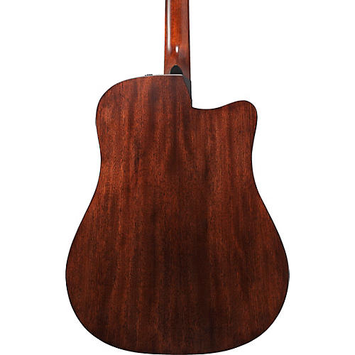 Ibanez AAD170LCE Advanced Cutaway Left-Handed Sitka Spruce-Okoume Dreadnought Acoustic-Electric Guitar Natural