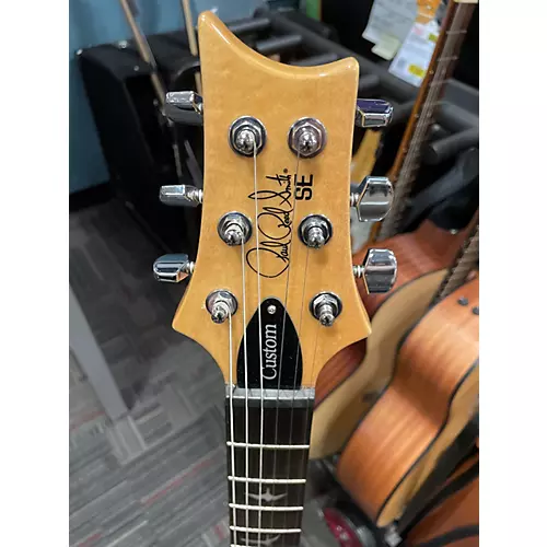 Used PRS SE Custom 24 Lime Greren Solid Body Electric Guitar Lime Greren