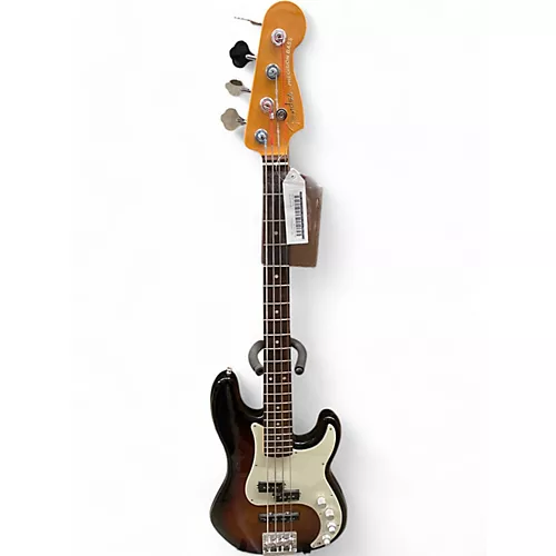 Used 2023 Fender American Ultra Precision Bass Ultraburst Electric Bass Guitar Ultraburst