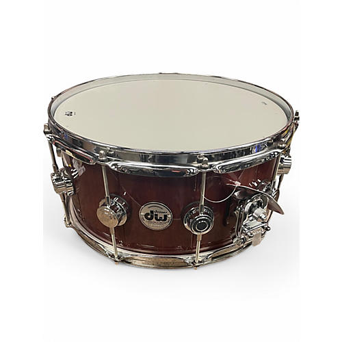 Used DW 14in COLLECTORS PURPLE HEART NATURAL PURPLE HEART Drum NATURAL PURPLE HEART 33