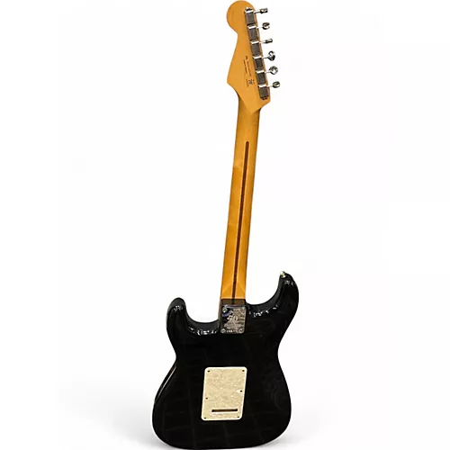 Used Fender 70th Anniversary Player Stratocaster   NEBULA NOIR Solid Body Electric Guitar NEBULA NOIR