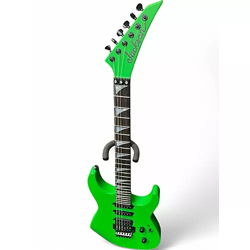 Used Jackson USA Soloist SL3 Green Solid Body Electric Guitar Green