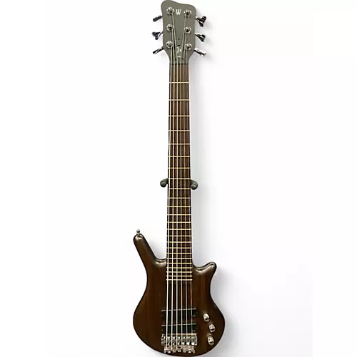 Used Warwick Teambuilt Thumb BO 6 Nirvana Transparent Black Stain Electric Bass Guitar Nirvana Transparent Black Stain