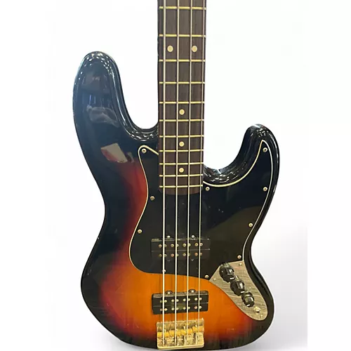 Used Fender Modern Player Jazz Bass 3 Tone Sunburst Electric Bass Guitar 3 Tone Sunburst