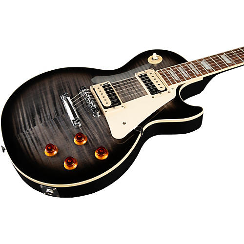Gibson Les Paul Traditional Pro V AAA Flame Top Electric Guitar Dark Purple Burst