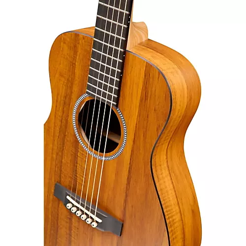 Martin X Series LX Koa Little Martin Left-Handed Acoustic Guitar Natural