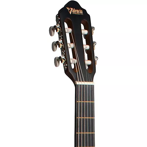 Valencia 200 Series Full Size Classical Acoustic Guitar Transparent Blue
