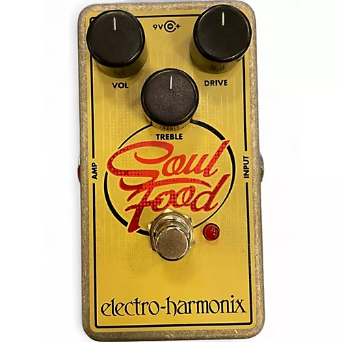 Used Electro-Harmonix Soul Food Overdrive Effect Pedal