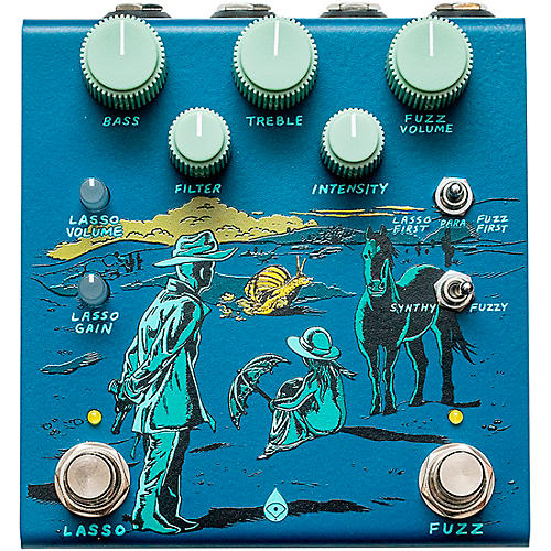 Old Blood Noise Endeavors Pardner Fuzz Effects Pedal Purple